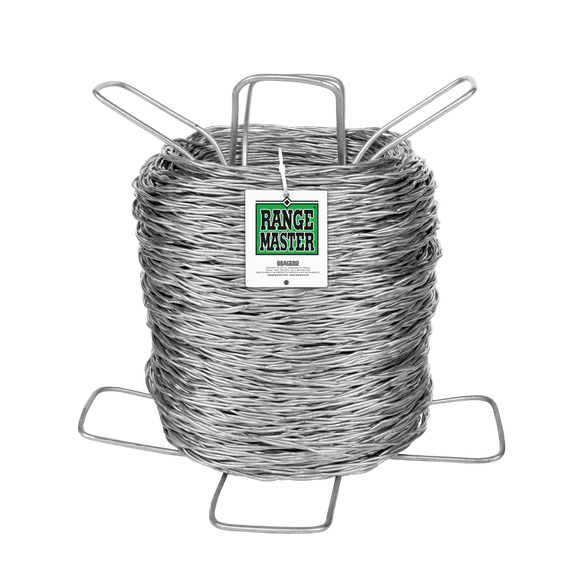 Range Master Barbless Wire 1320 Ft L, 12.5 Gauge, Zinc Coated (1320')