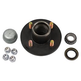 BT8 Spindle Replacement 4-Bolt Trailer Wheel Hub Kit