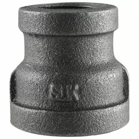 B & K Industries Black Reducing Coupling 1-1/4 x 3/4