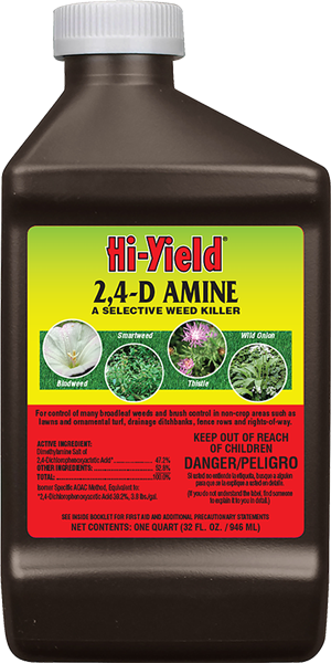 Hi-Yield 2, 4-D AMINE A SELECTIVE WEED KILLER (32 oz)