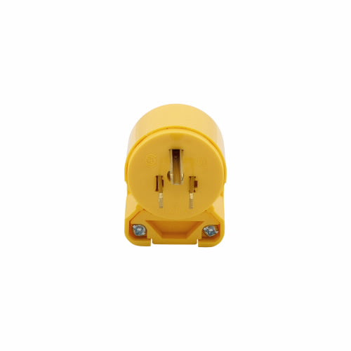 Eaton Cooper Wiring Arrow Hart Straight Blade Plug 15A, 125V Yellow (Yellow, 125V)