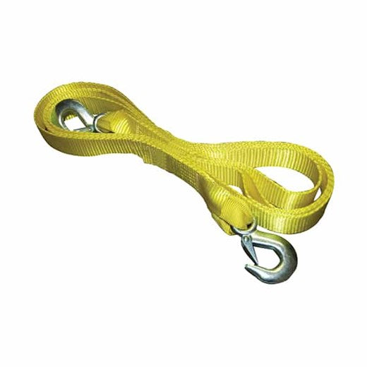 Ancra Cargo 2” x 15’ Single Pack Tow Strap w/Hooks (2” x 15’)