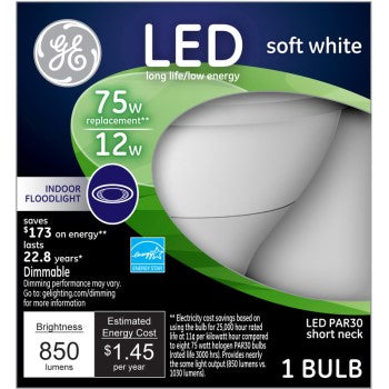 General Electric 96843 Led 75w Par30 Bulb