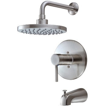 Hardware House 135627 Tub & Shower Mixer Brushed Nickel