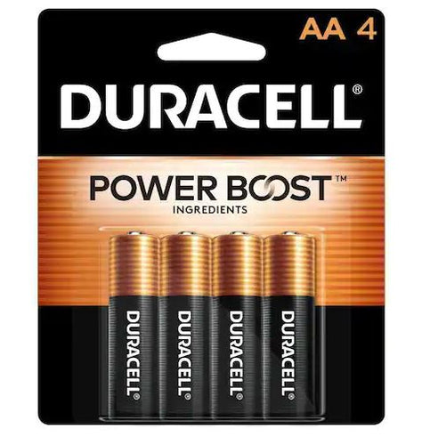 Duracell Coppertop Battery (AA 4 Pk)