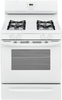 Frigidaire 30 Freestanding Gas Range with 4 Sealed Burners 5 cu. ft. Oven White