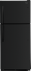 Frigidaire 20.5 Cu. Ft. Top Freezer Refrigerator Black (20.5 Cu. Ft., Black)