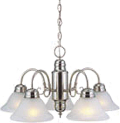 FIXTURE NICKEL CHANDELIER