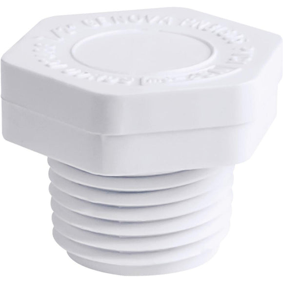 Charlotte Pipe Threaded Schedule 40 DWV 1/2 in. MIP PVC Plug