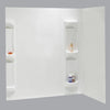 Maax Utah 5-Piece 59 In. H x 32 In. D Tub Wall Kit in White