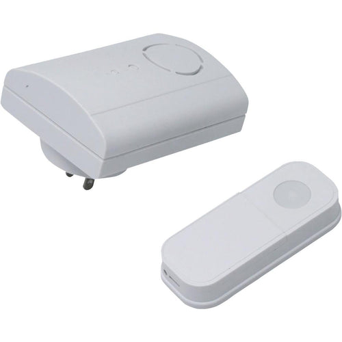 IQ America Plug-In White Wireless Door Chime