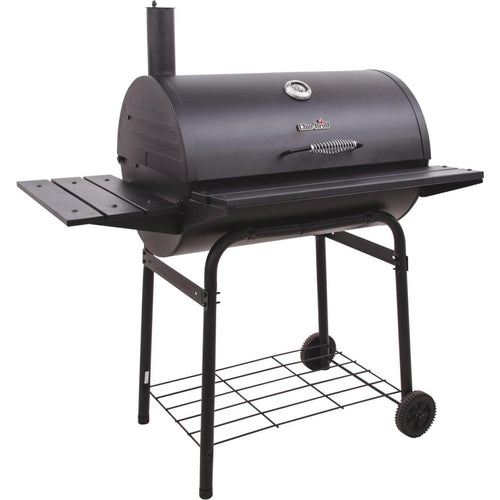 Char-Broil American Gourmet 800 28 In. x 20 In. Black Charcoal Barrel Grill