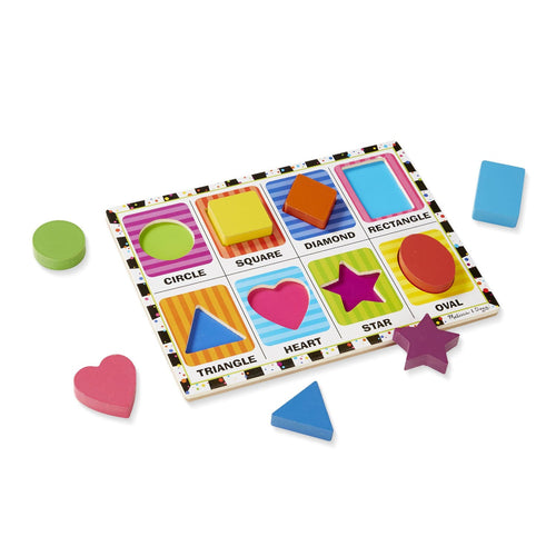 Melissa & Doug Chunky Puzzle – Shapes