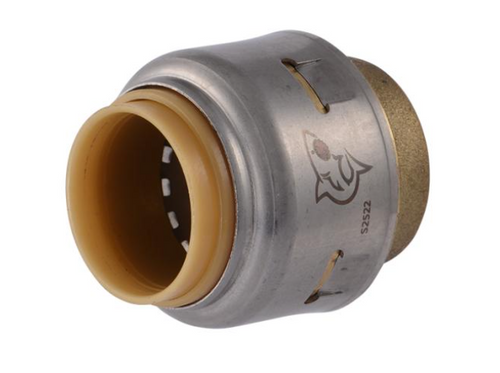 SharkBite Max Brass Push End Cap (1/2 in. | DZR Brass)