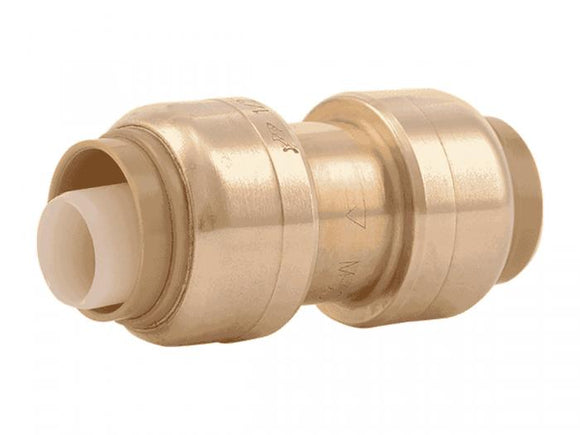 SharkBite Brass Push Coupling (U008LF - 1/2 in. x 1/2 in.)