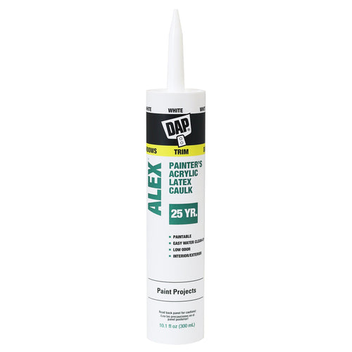 DAP Alex® Painter’s Acrylic Latex Caulk 10.1 oz White