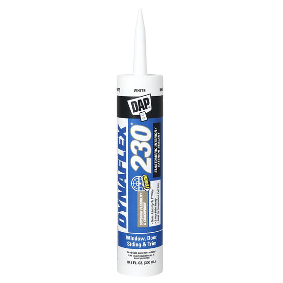 DAP Dynaflex 230 Sealant (10.1 Oz., White)