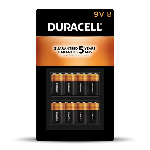 Duracell Coppertop 9V Alkaline Batteries (9V 1 Pk)