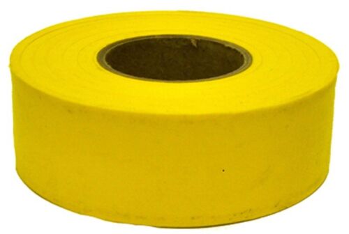 Irwin Flagging Tapes, Yellow 300' x 3 (300' x 3, Yellow)