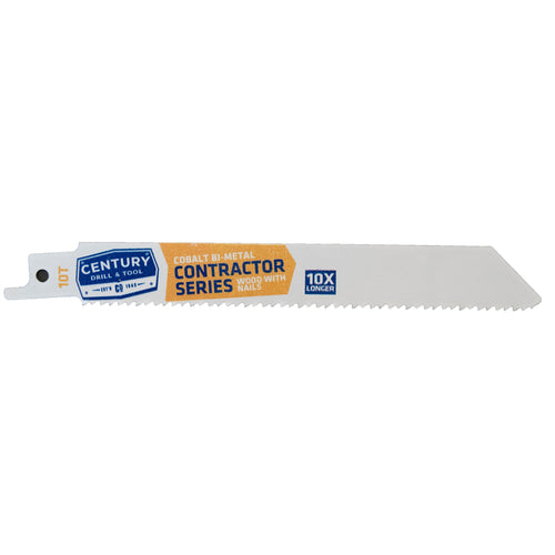 Century Drill And Tool Contractor Series Reciprocating Saw Blade 10t X 6″