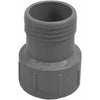 Pipe Fitting Insert Adapter, Female, Poly, 2-In.