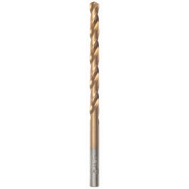 Drill Bit, Titanium, Jobber Length, 7/32-In.