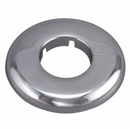 Floor/Ceiling Plate Flange, Chrome-Plated, 1-In.