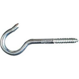 Ceiling Hook, Zinc, #4, 3-7/8-In.