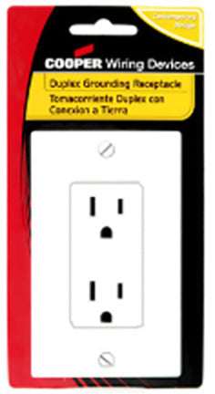 DUPLEX RECEPTACLE GRND IVORY