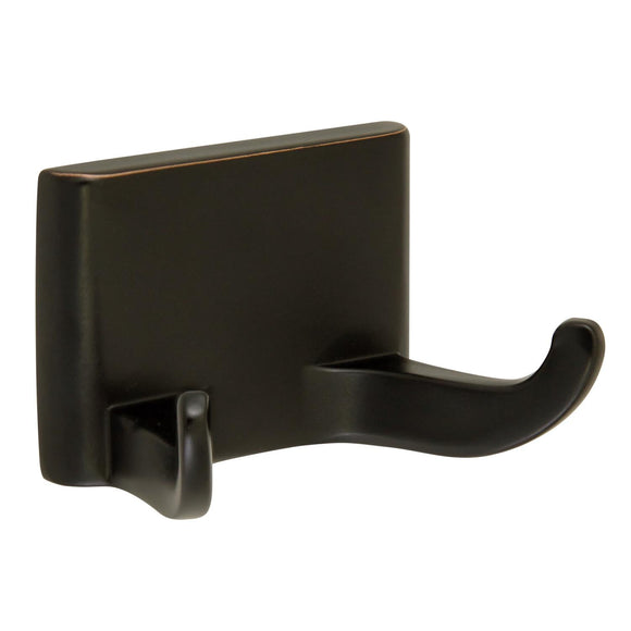 Design House Millbridge Double Robe Hook in Oil-Rubbed Bronze